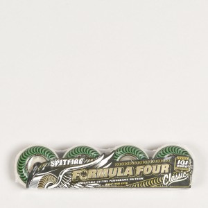 Spitfire Wheels Formula 4 Classic Green 52mm